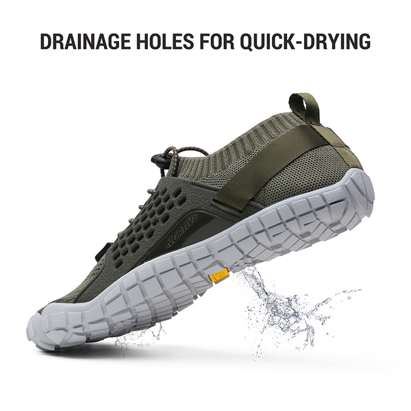 Men's Quick Drying Water Shoes - ARMY GREEN - 3